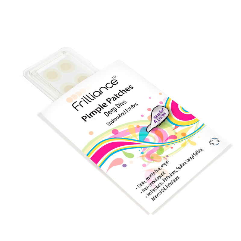 Fiona Frills Skin Care Deep Dive Pimple Patches | 4 Micro Dart Circles Frilliance